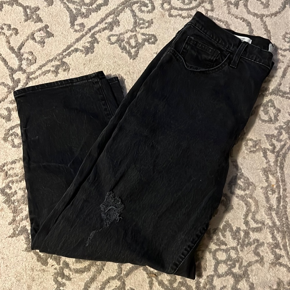 Universal thread, vintage, straight leg, distressed, jeans, size 14/32R